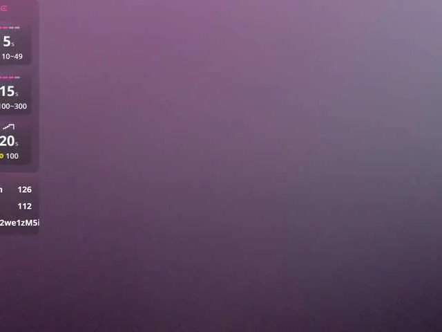 Freechat missfoster on BongaCams