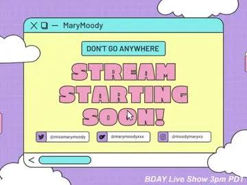 Freechat marymoody on Chaturbate
